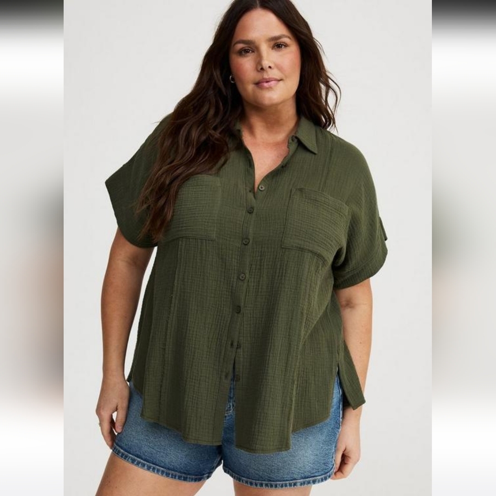 NWT Torrid Relaxed Dolman Shirt